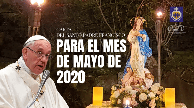 carta del papa francisco para el mes de mayo 2020