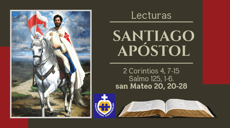 santiago apóstol - lecturas 25 de julio - fiesta - ciclo A