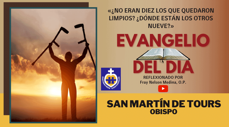 Reflexión Evangelio 11 noviembre | San Martín de Tours, Obispo, Memoria