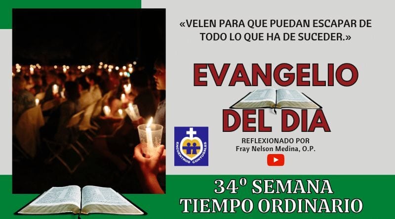 Reflexión Evangelio 28 de noviembre | 34º Semana | Tiempo Ordinario